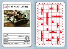 M 41 Walker Bulldog - Tanks - Waddingtons 1980 Super Top Trumps Card picture