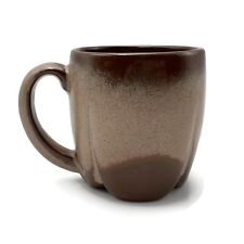 Vintage Frankoma C6 Brown Satin Coffee Mug picture