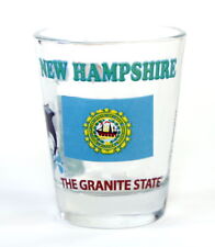 NEW HAMPSHIRE THE GRANITE STATE ALL-AMERICAN COLLECTION SHOT GLASS SHOTGLASS picture