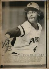 1975 Pitcher John Candelaria Pittsburgh Pirates rookie 8X11 Vintage Press Photo picture