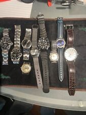 Vintage junk drawer lot Mens watches picture