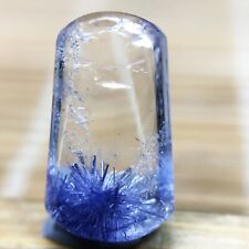 1.9Ct Very Rare NATURAL Beautiful Blue Dumortierite Quartz Crystal Pendant picture