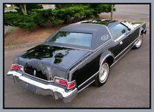 1976 Lincoln Continental MARK IV, Triple Black, Refrigerator Magnet, 42 Mil picture