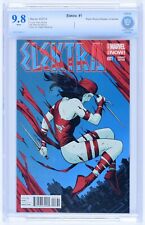 Elektra #1 (2014) CBCS 9.8 GRADED WP Paolo Rivera Variant 1:50 Marvel Now picture