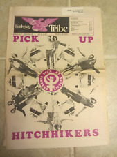 Berkeley Tribe Newspaper October 1971 Pick Up Hitchhikers Sister Pick Up Sisters picture