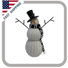 k&k interiors Cheery Snowman 10 1/2 Inches Tall picture