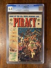 Piracy 1 CGC 6.5 EC Comics - C/OW pages Wally Wood Cover picture