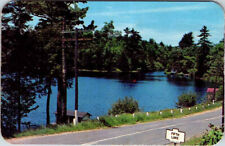 Postcard ROAD SCENE Inlet New York NY AM9632 picture