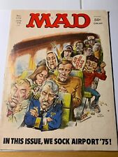 July 1975 Mad Magazine No. 176 AIRPORT '75 Movie Satire Classic Comics HTF G/VG picture