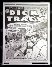 Dick Tracy Errol McCarthy Trade Print Magazine Ad Poster Comics ADVERT picture
