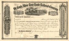 St. Louis, Alton and Terre Haute Railroad Co. - Railroad Stocks picture