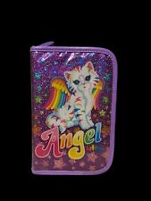Vintage Lisa Frank Rare Angel Kitty Planner. Mirror, Ruler, Stickers, Notes, picture