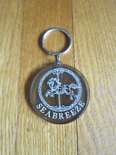 Vtg Seabreeze Amusement Park Rochester NY RochesKeychain Key Ring Carousel Horse picture