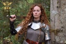 Medieval Lady Gorget Solder Set Female Costume Steel Armor Best Gift For Women picture
