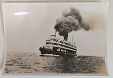 SS Christopher Columbus Whaleback Steamer Ship Real Photo 6.5