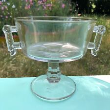 Antique EAPG Open Compote Wheel And Comma Aetna Glass Company 1881-1883 picture