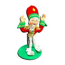Annalee Nutcracker Toy Soldier Christmas Elf 2013 Mobilitee 9 Inch Doll 650713 picture