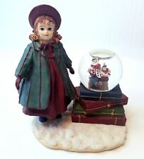 EXTREMELY RARE Timmykins AMY Snow Globe Clowns Figurine by Catherine Karnes Munn picture