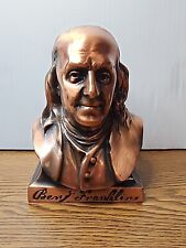 Metal Paperweight - Bust of Benjamin Franklin picture