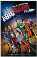 Big Bang Theory & Jim Lee Art Justice League JLA Backing Board Batman Superman picture