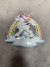 Kurt S. Adler Unicorn Rainbow Ornament picture