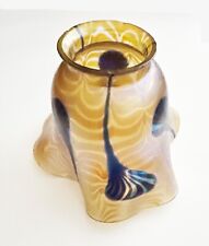 Antique Original Art Glass Shade, Art Nouveau, Steuben, Quezal, Tiffany Style picture