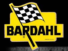 BARDAHL Flag - Original Vintage 1960's Racing Decal/Sticker  picture