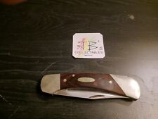 Western vintage folding knife with original sheath picture