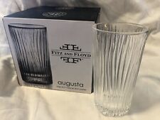 NEW in Box Fitz & Floyd High Ball Glasses Set of 4 Bar Cocktail Augusta 12.75oz picture