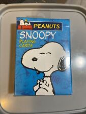 Unique 2003 Hoyle Peanuts Snoopy Playing Cards Deck picture
