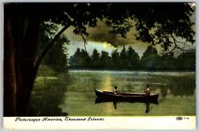 Picturesque America, Thousand Islands, NY  - Postcard picture