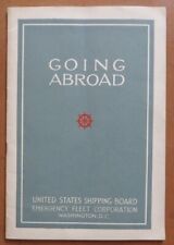 UNITED STATES SHIPPING BOARD 1922 INTERIOR Brochure picture