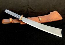 Beautiful Custom Handmade Carbon Steel SWORD 21 INCHES with leather sheath picture