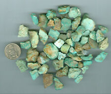 Turquoise Rough 136 grams of Natural American Turquoise Fox Mine cutting rough picture