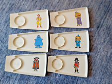 Complete Set of 6 McDonald's 1970's Character Serving Trays picture