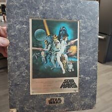 Vintage Star Wars Chrome Style C Poster Chromium Collector’s Edition Foil Print picture