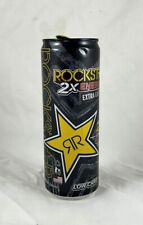 Rockstar 2X Energy Extra Caffeine Drink 12 Oz Empty Can 2010 picture