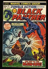 Jungle Action #5 NM 9.4 1st Black Panther in title Roy Thomas Marvel 1973 picture