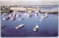 Postcard - Bird's-Eye View Of Harbor - Rockport, Massachusetts picture
