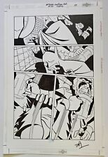 BATMAN GOTHAM ADVENTURES #45 pg 10 ORIGINAL COMIC ART PAGE BTAS ANIMATED SERIES picture