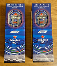 2 x Heineken 0.0 Official F1 Formula One Limited Edition Glass 2024 - Brand New picture