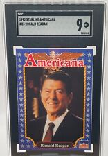 1992 Starline Americana #83 Ronald Reagan SGC 9 Mint U.S. Presidents picture