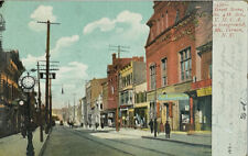 Antique 1906 Postcard - S. Fourth Avenue Street Scene-Stores-Mt Vernon-New York picture