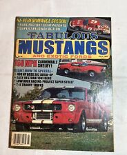 Fabulous Mustangs & Exotic Fords Magazine July 1985 Holley Carb Performance picture