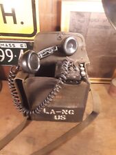 Vintage Signal Corps US Army Military Field Phone EE-8-B Telephone 1944 WW2 WWII picture