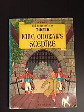 Tintin Book King Ottokar's Sceptre Vintage 70's picture