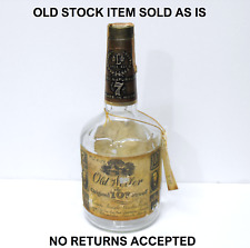 1970s 70s W L Weller Old Waller Orginal 107 Proof 750ml Empty Bourbon Bottle picture