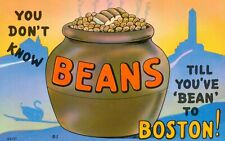 Boston Beans Postcard - Massachusetts - A0032 picture