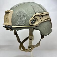 1 - Medium Foliage / Tan ACU ACH Ballistic Military Advanced Combat Helmet MICH picture