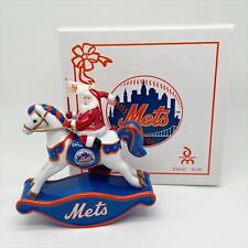 NEW New York Mets 2007 Danbury Mint Rocking Horse Tree Ornament Gift Box NIB picture